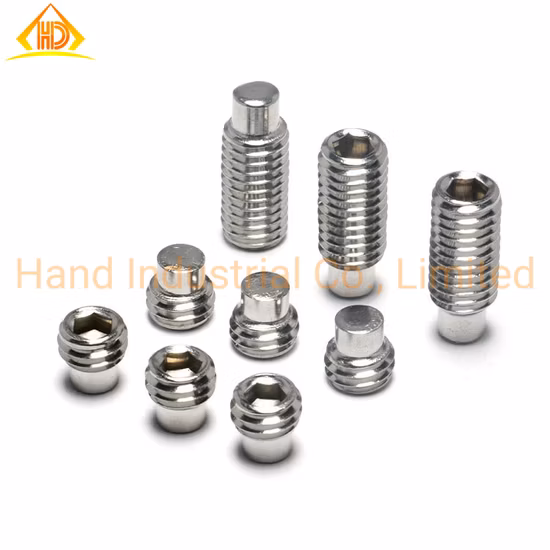 Professional DIN915 Hex Socket Set Screw