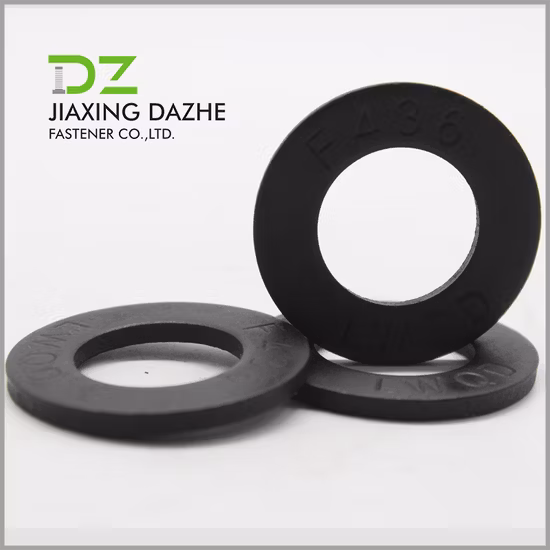 Arruela de aço inoxidável DIN125 DIN9021 DIN433 F436 DIN7989 Arruela plana