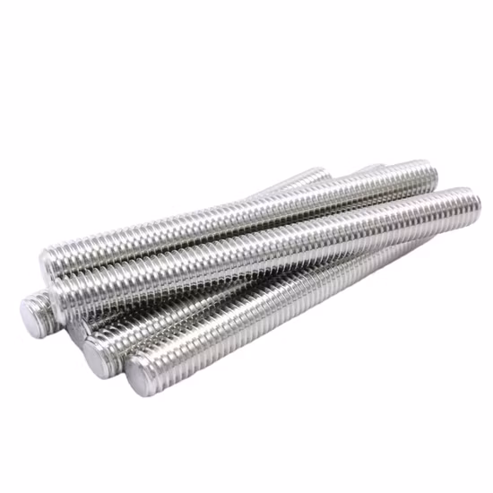 Haste Roscada Acme DIN975 Flange Rosca Completo Pino Duplo