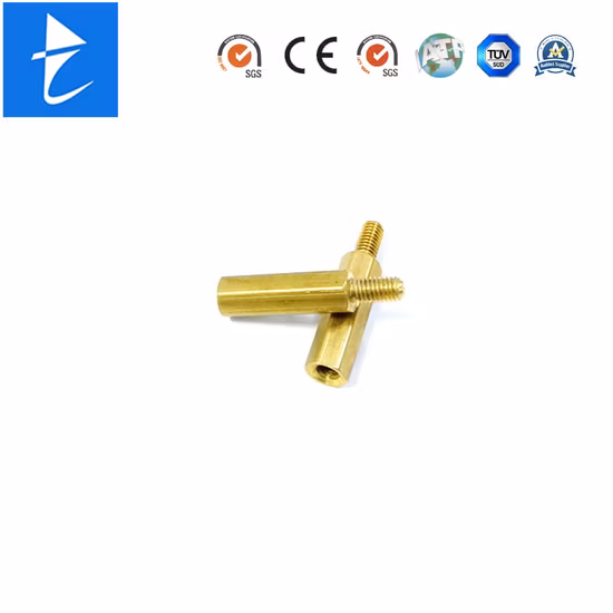 Parafuso mecânico de soquete hexagonal personalizado de aço Parafuso espaçador hexagonal macho fêmea