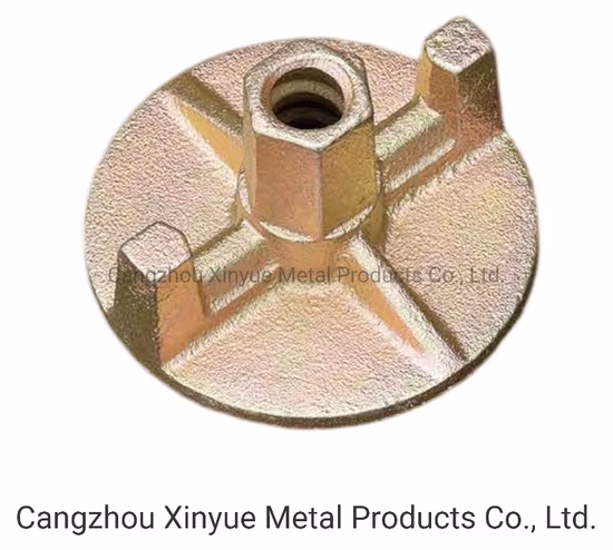 Acessórios de cofragem Porca borboleta Porca de ancoragem Porca de flange