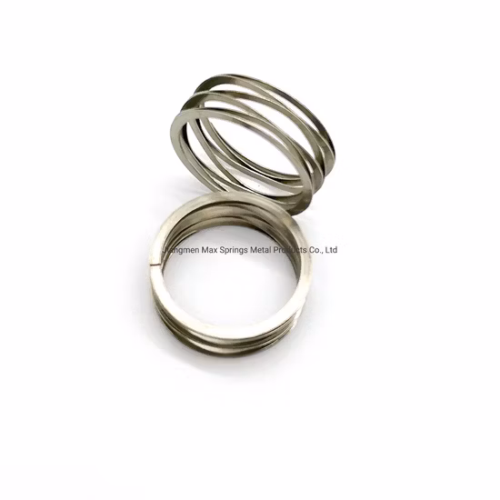 Arruela de mola ondulada do fabricante de mola ondulada multivolta para selo mecânico